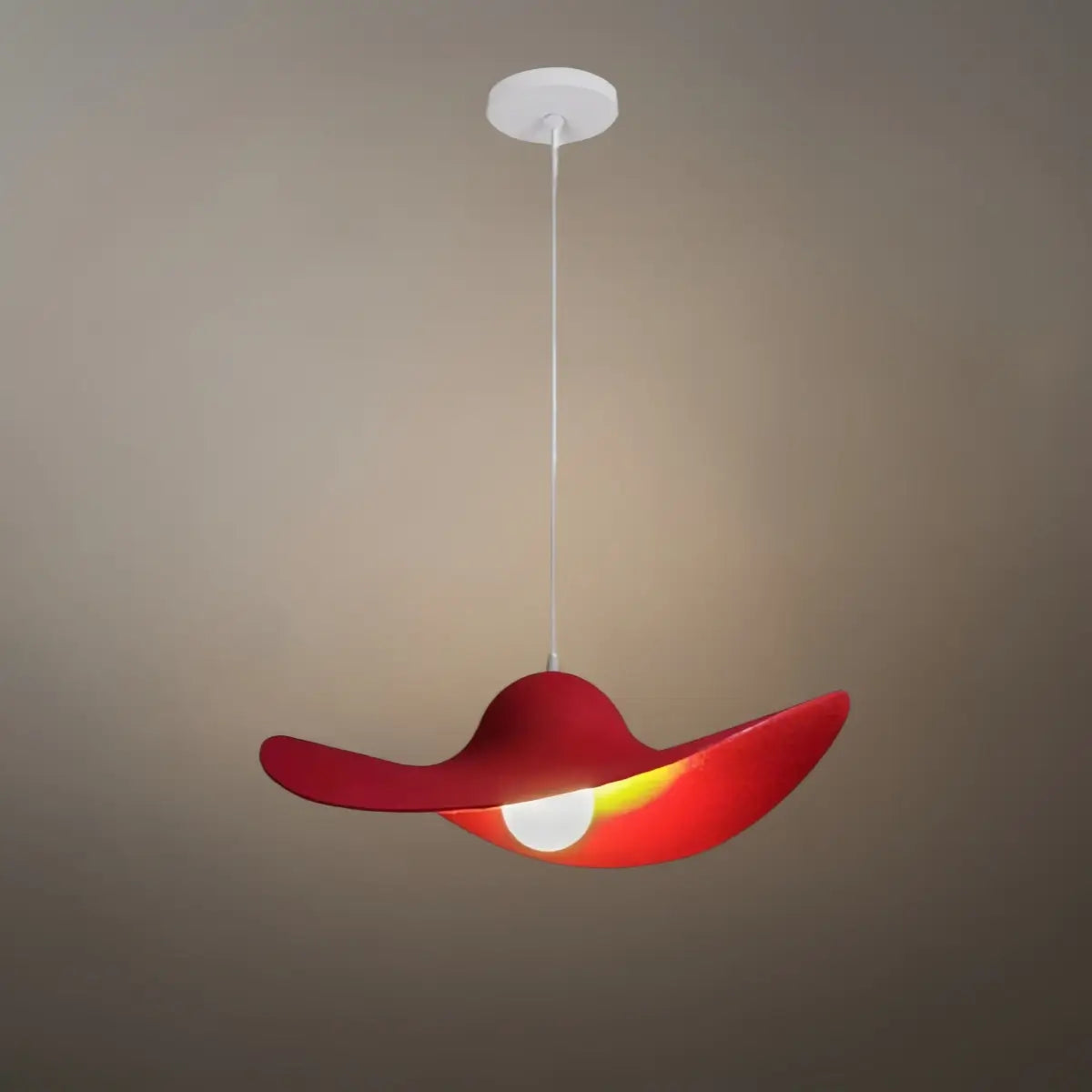 Nordic Felt Pendant Light -- Grey
